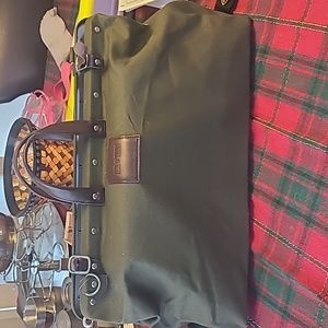 Line of trade canvas weekender bag olive